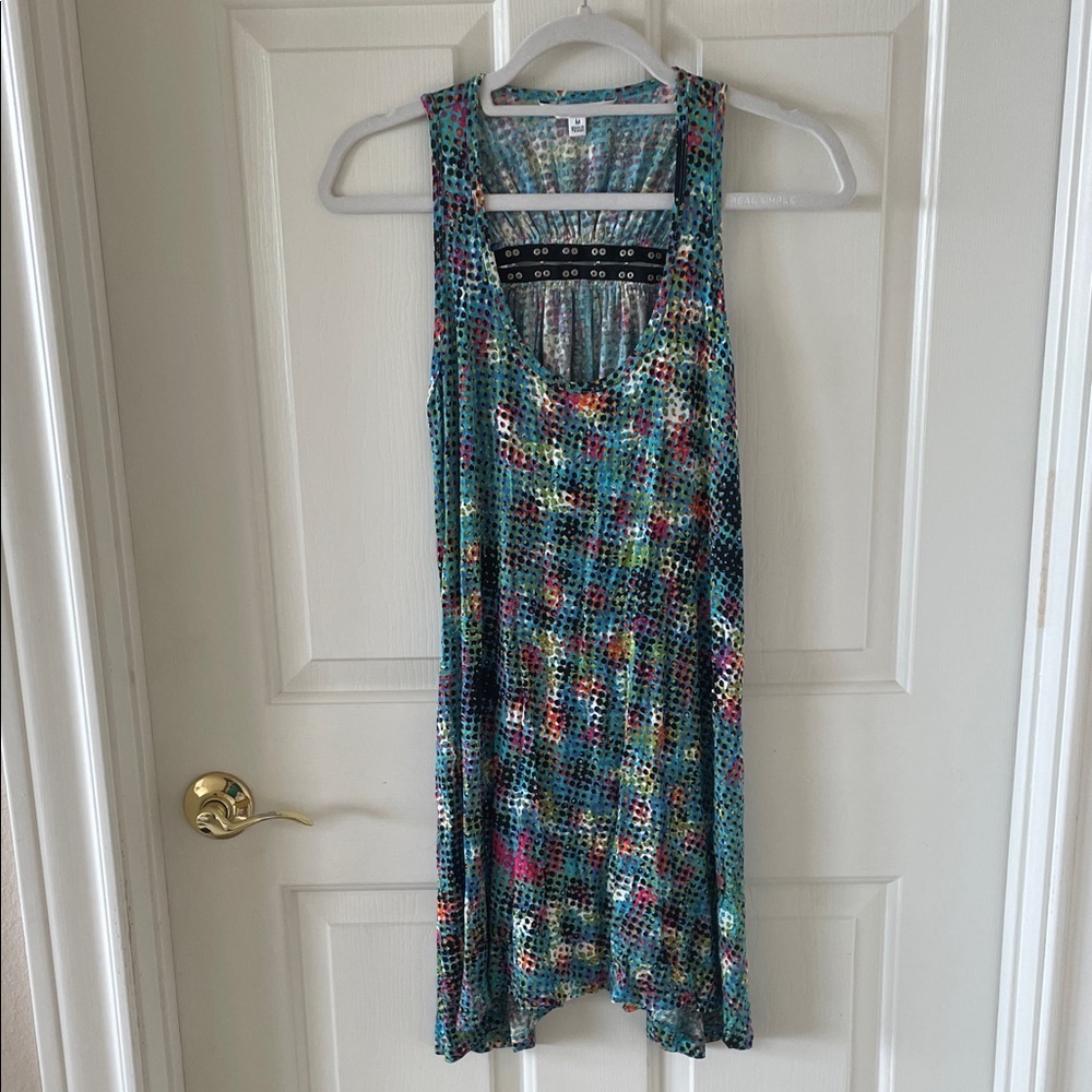 CAbi Multicolor Sleeveless Top